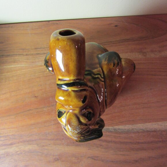 drunk donkey burro ceramic decanter vintage mexico & 6 shot glasses (W5772) - Picture 15 of 16